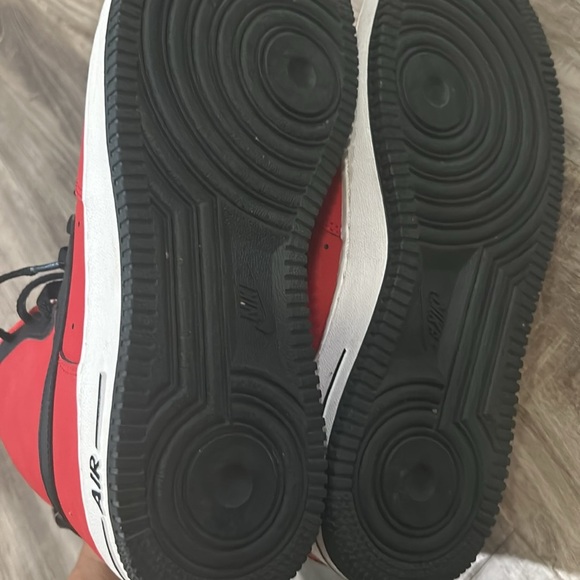 Nike Air Force 1 \'07 High University Red Black main image 5